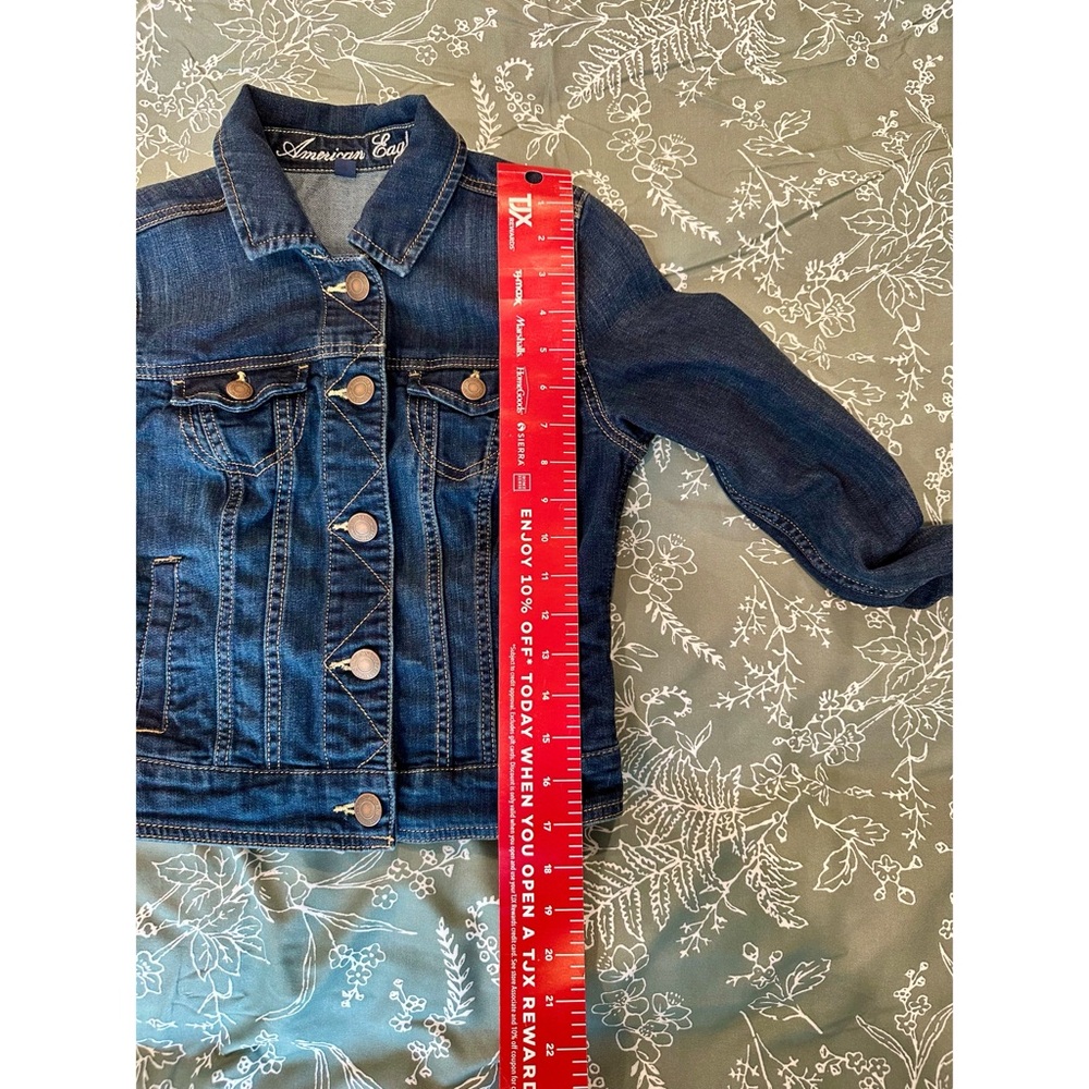 American Eagle Cropped Denim Jacket